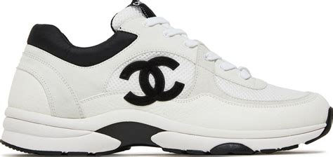 chanel scarpe uomo tarocche|Chanel black and white sneakers.